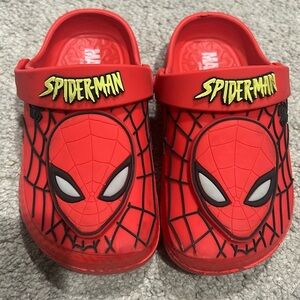 Spider man clogs